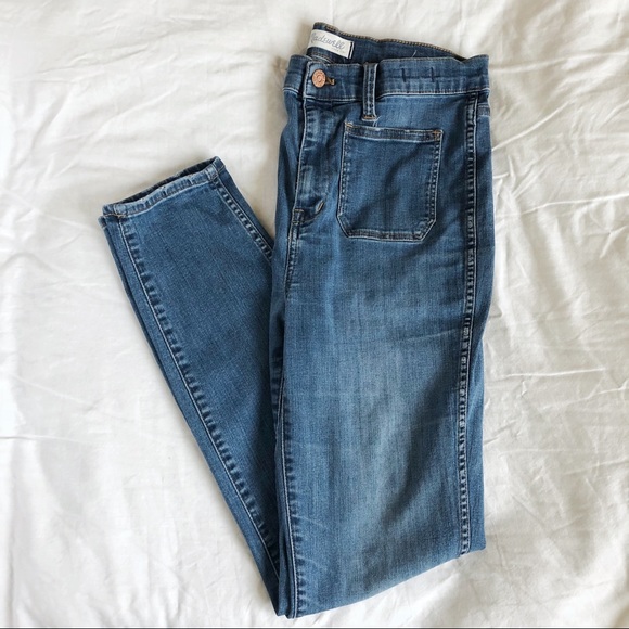 Madewell Denim - Madewell High Waisted Sailor Skinny Jeans 30